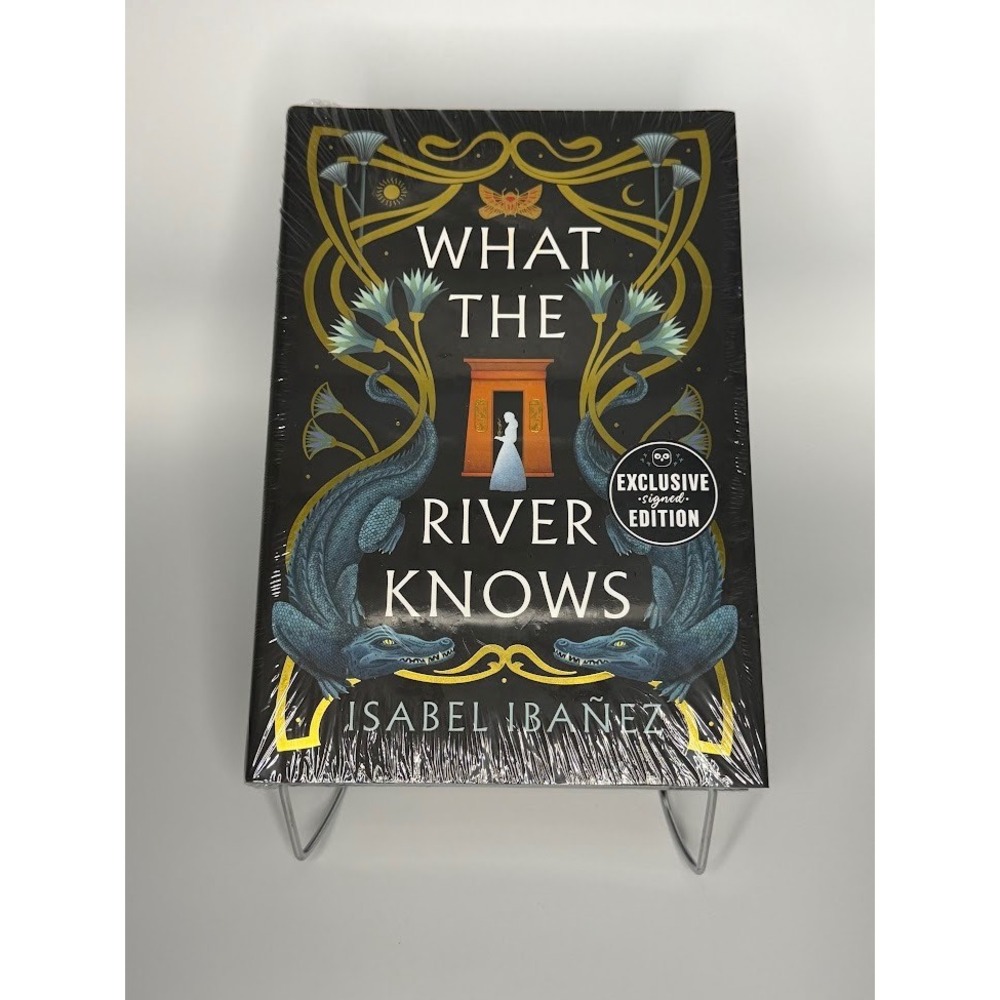 What the River Knows Isabel Ibanez OwlCrate Signed Exclusive Stenciled Edges New